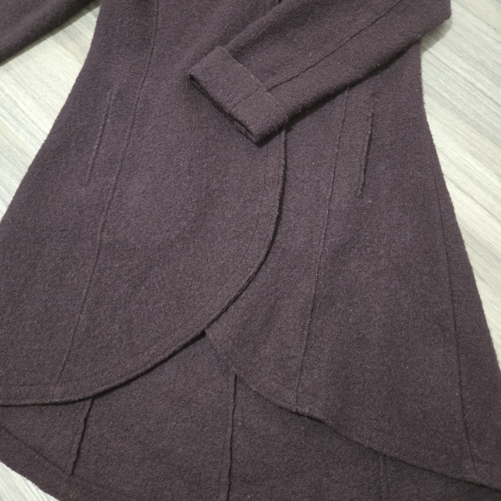 Pure wool coat jacket - Picture 5 of 6